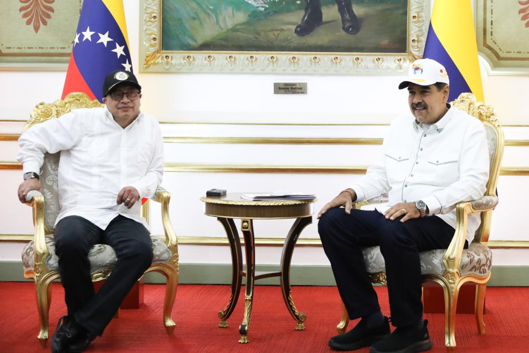 Maduro a Petro: la paz es prioridad en la región