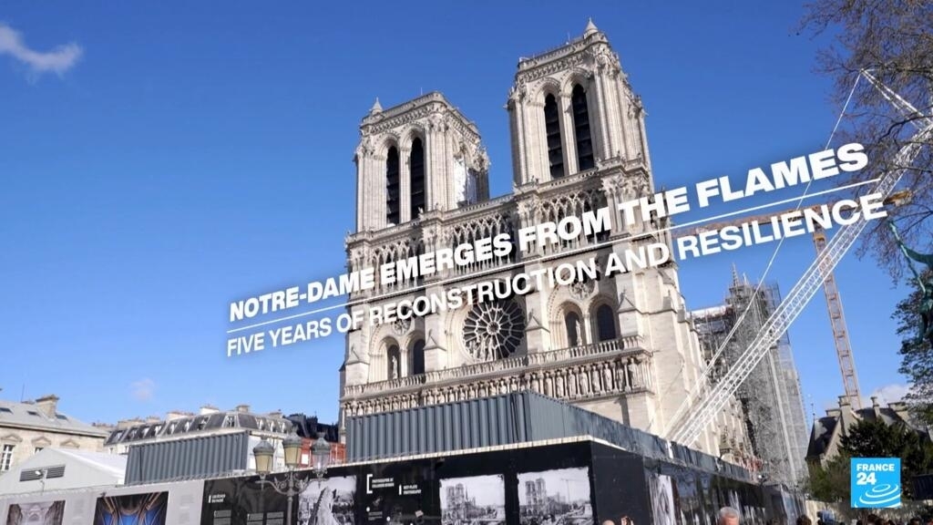 Notre-Dame, cinco años después de las llamas: un símbolo de resiliencia